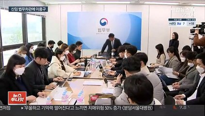 非검찰 법무차관 임명 '속도전'…尹징계위 수순 밟기
