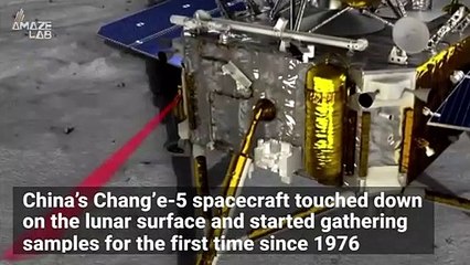 China’s Chang’e-5 Begins Collecting Moon Samples After Historic Landing