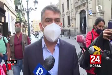 Guzmán: hemos solicitado a Sagasti transparencia y autonomía en cronograma electoral