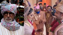 Aditya Narayan Marriage Video Funny Entry Of Amitabh Bachchan | FilmiBeat