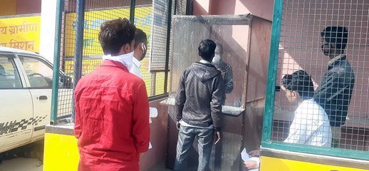 अस्पताल में हुई 100 मरीजों की कोरोना जांच, एक रिपोर्ट पॉजिटिव