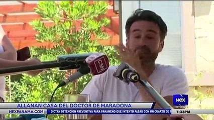 Descargar video: Allanan casa del doctor de Diego Maradona - Nex Noticias