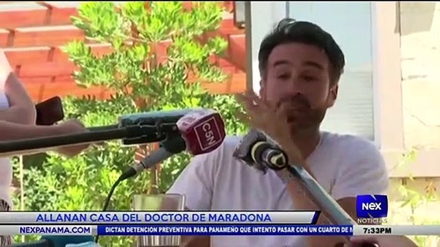 Allanan casa del doctor de Diego Maradona - Nex Noticias