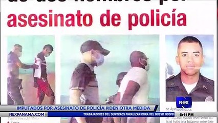 Imputados por asesinato de policía piden otra medida - Nex Noticias