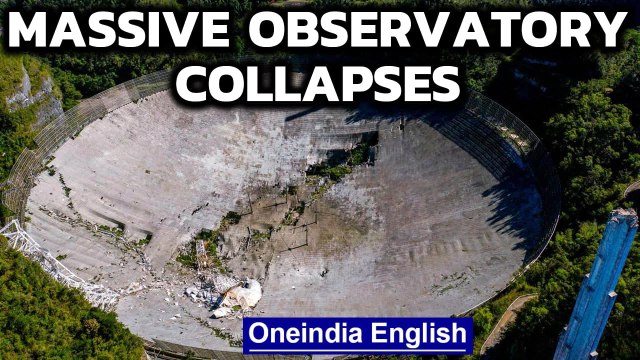 Huge Arecibo observatory which featured in Bond film collapses | Oneindia News