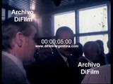 Almirante Armando Lambruschini visita edificio de la CGE - Buenos Aires 1980