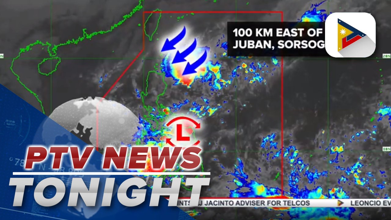 PTV INFO WEATHER: PAGASA monitors LPA near Juban, Sorsogon