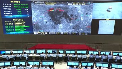 "Dritter Kleiner Schritt": Chinas Sonde Chang'e 5 sammelt Proben auf dem Mond