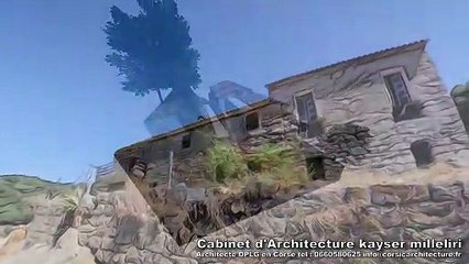 Réhabilitation Rénovation Agrandissement & Extension d'une bâtisse ancienne en Corse du Sud