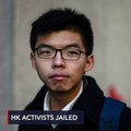 Joshua Wong leads young Hong Kong trio facing jail