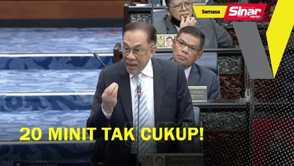 20 minit tak cukup!: Anwar