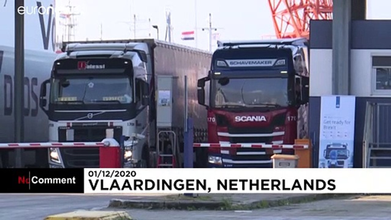 Brexit-Monster warnt sorglose Trucker in Rotterdam: 'Seid bereit!'