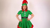 South Shields singer Louise Crosby as Sugarplum the elf