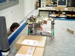 Robot PRIGER - détection des murs