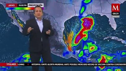 El clima para hoy 2 de diciembre, Abimael Salas