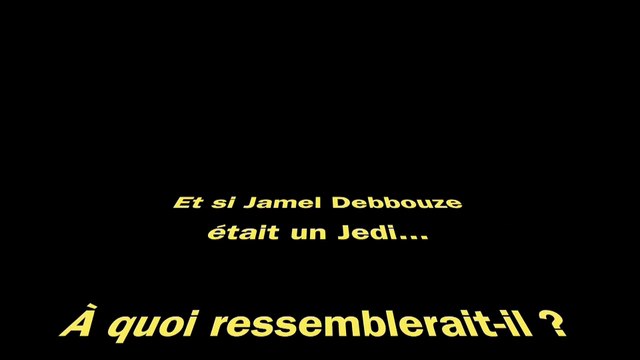 Star Wars : quand Jamel Debbouze s'imagine en maître Jedi
