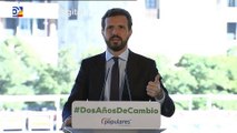 Casado acusa a Sánchez de 