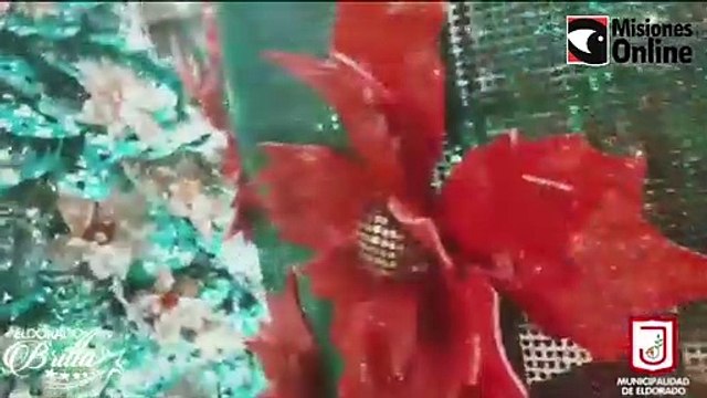 Eldorado Brilla iglesias también se sumaron a la decoración navideña de vidrieras y barrios