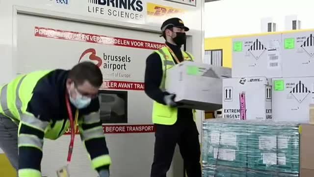 La ciudad belga de Puur alberga la planta estratégica de Pfizer donde se fabrican las vacunas