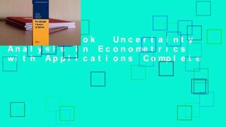 Full E-book  Uncertainty Analysis in Econometrics with Applications Complete