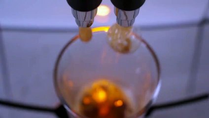 Coffee Machine Dispensing Coffee