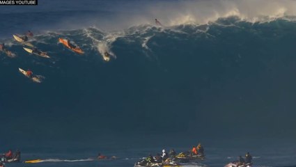 Le Big Wave Awards : le classement des pires chutes en surf