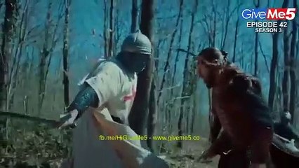 Intense Battle & Tragic Death Scene | Dirilis Ertugrul Season 3 (Urdu Sub)