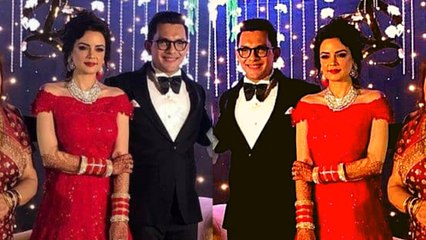 Aditya Narayan की पत्नी श्वेता Reception में Perfect Look में आई नजर । FilmiBeat