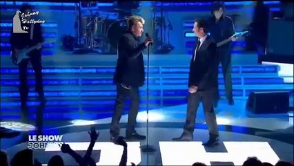 Johnny Hallyday & Laurent Gerra chantent "Ma Gueule"