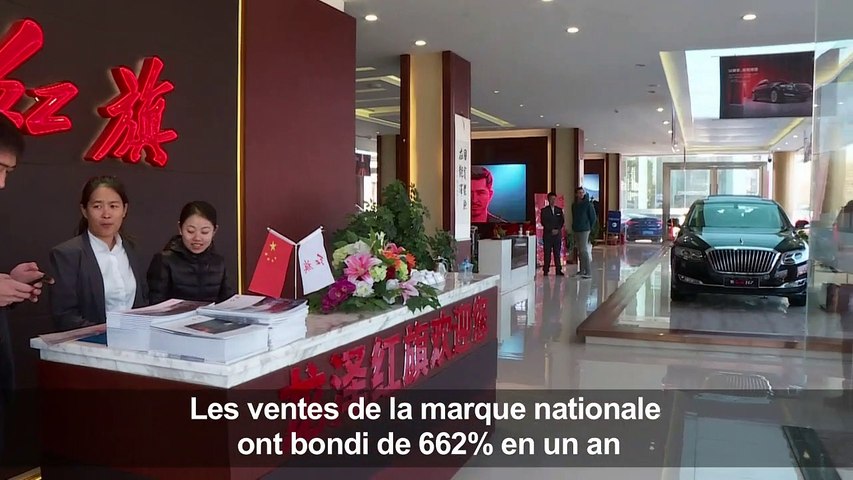 Chine: sur quatre roues, la Drapeau Rouge a le...
