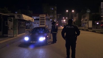 KİLİS - Sokağa çıkma kısıtlaması