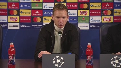İSTANBUL - Medipol Başakşehir-Leipzig maçının ardından - Julian Nageslmann (1)
