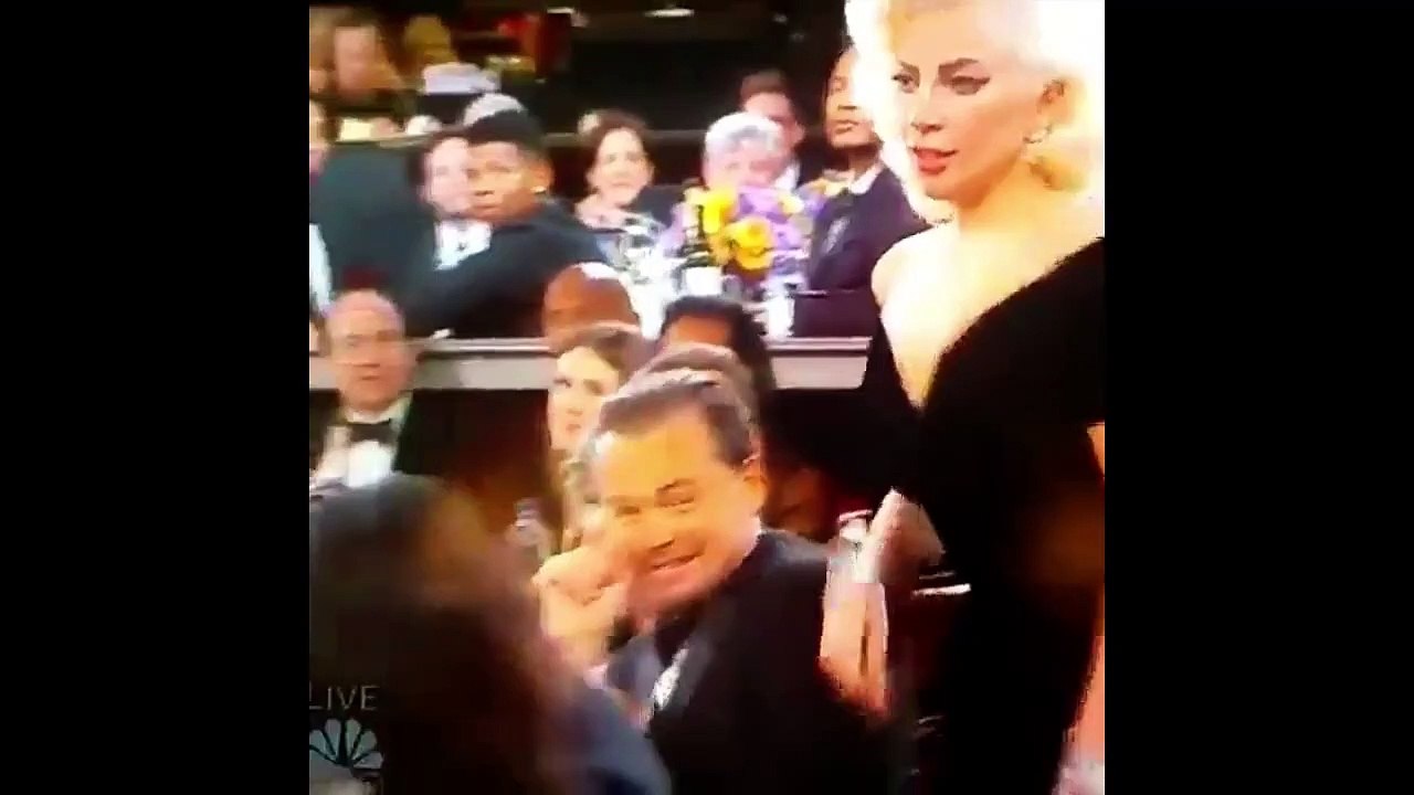 Golden Globes : Quand Di Caprio a peur de Lady Gaga