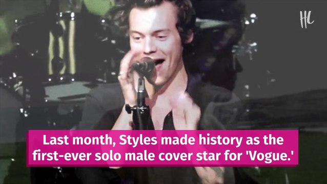 Harry Styles Reacts To Candace Owens Diss Over His Vogue Cover Dress