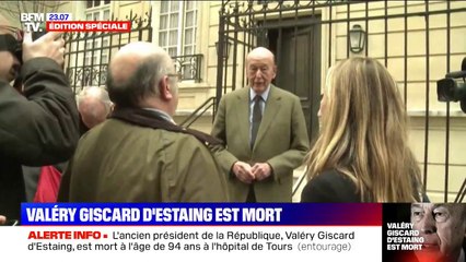 Valéry Giscard d’Estaing est mort à l’âge de 94 ans, selon son entourage à l'AFP