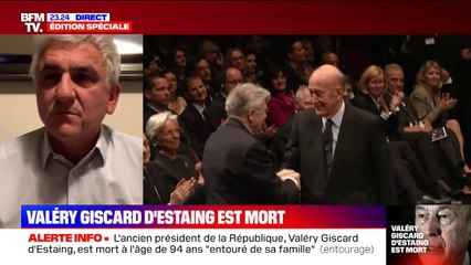"Il a été la plus grande intelligence que j'aie jamais rencontrée": Hervé Morin rend hommage à Valéry Giscard d'Estaing