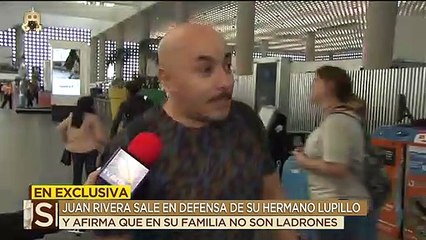 ¡Juan Rivera sale en defensa de su hermano Lupillo y asegura que no son ladrones! | Ventaneando