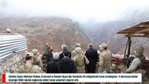ERZİNCAN - Erzincan Valisi Makas, vatan nöbeti tutan askerleri ziyaret etti