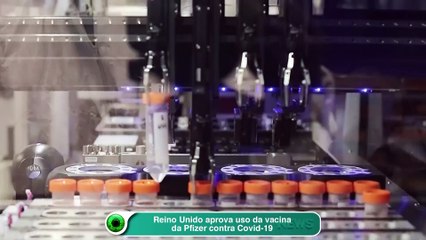 Reino Unido aprova uso da vacina da Pfizer contra Covid-19
