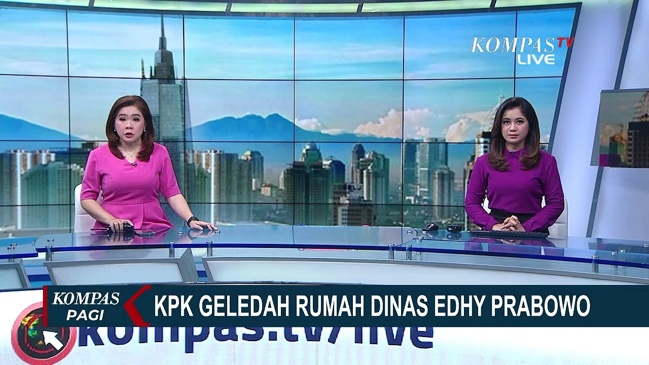 KPK Geledah Rumah Dinas Edhy Prabowo