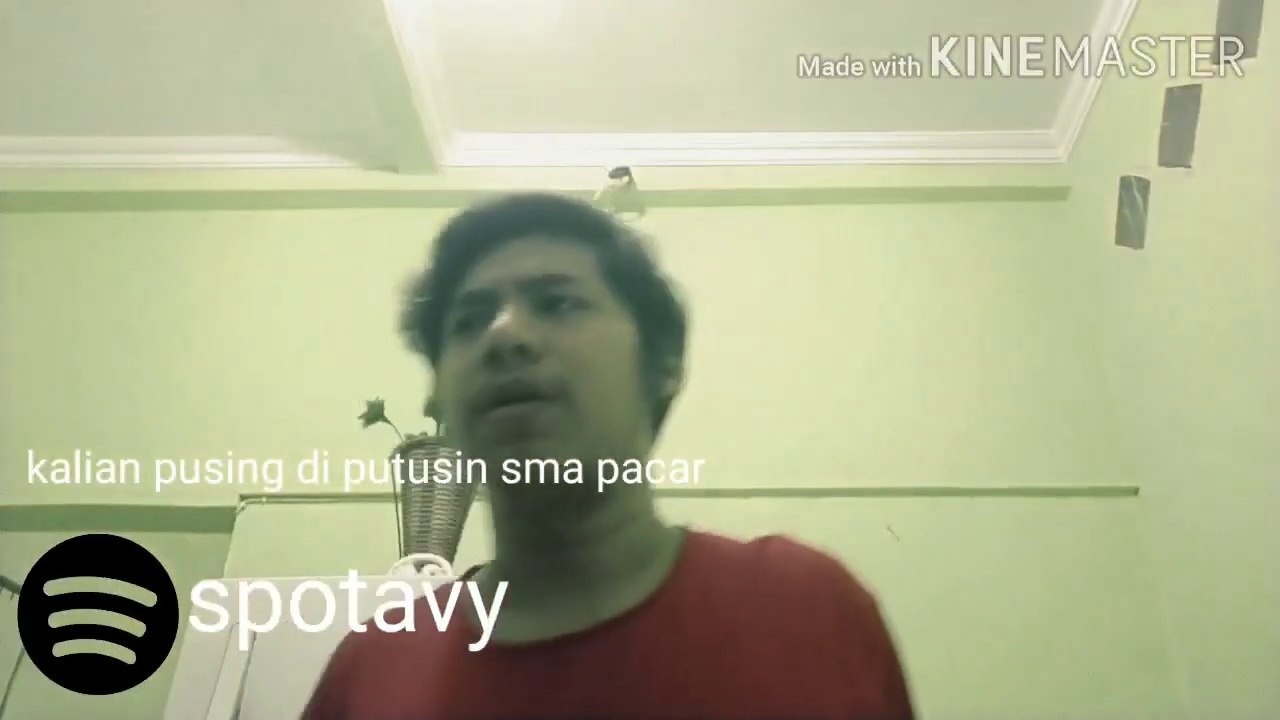 parodi Meme iklan spotify versi pusing gue diputusin mulu salah gue apa si