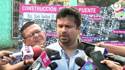 Invierten 3 millones de córdobas en construcción de caja puente en el barrio San Judas