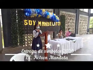 Entrega de Símbolos 2020 - I.E. Nelson Mandela Valledupar