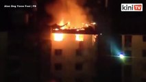 Unit pangsapuri musnah 80 peratus dalam kebakaran di Kepong