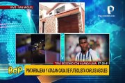 Tras descenso de Alianza Lima: pintan y lanzan basura a casa de futbolista Carlos Ascues