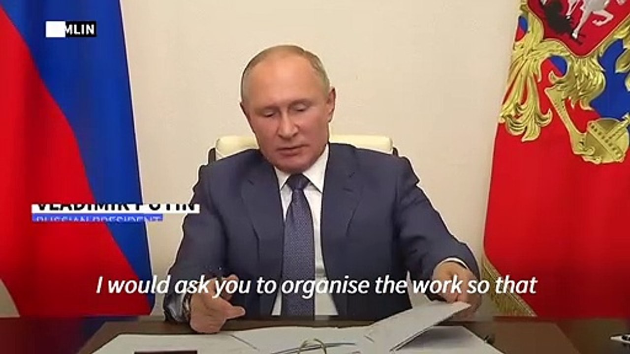 Putin orders 'large-scale' vaccinations to start next week