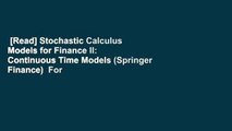 [Read] Stochastic Calculus Models for Finance II: Continuous Time Models (Springer Finance)  For