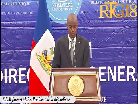 Prezidan Jovenel Moïse louvri fowòm ki reyini plizyè direktè jeneral nan enstitisyon piblik la
