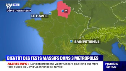 Covid-19: une campagne massive va avoir lieu dans 3 métropoles