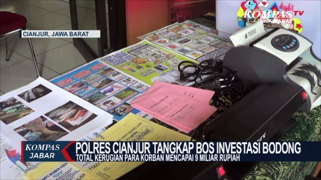 Polres Cianjur Tangkap Bos Investasi Bodong